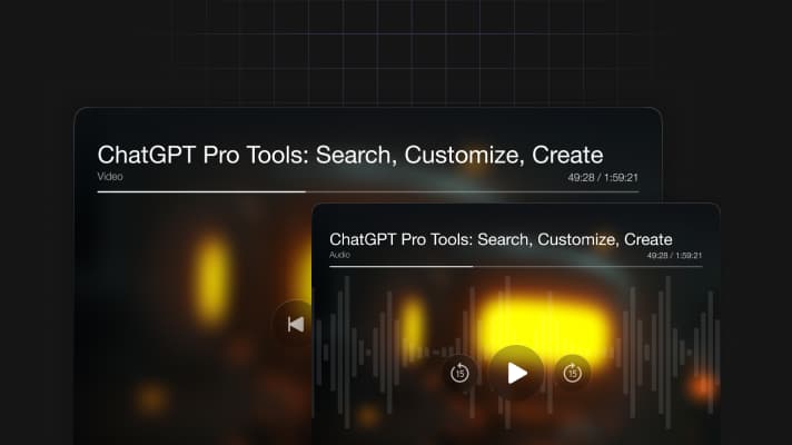 ChatGPT Pro Tools: Search, Customize, Create