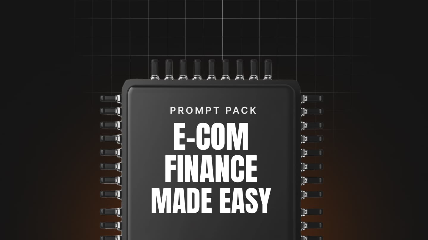 E-Commerce Finance Made Easy