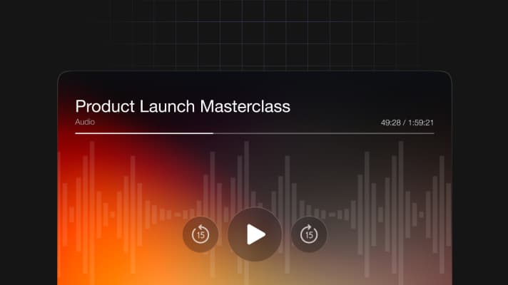 Product Launch Masterclass